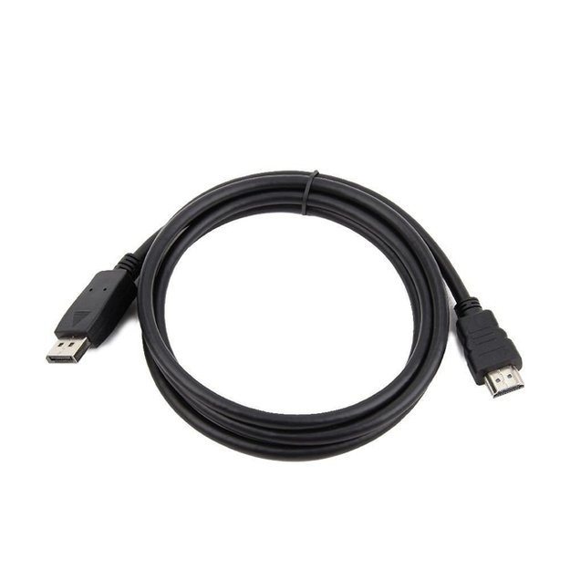 Vaizdo kabelis - adapteris DISPLAY PORT TO HDMI 1M/CC-DP-HDMI-1M GEMBIRD