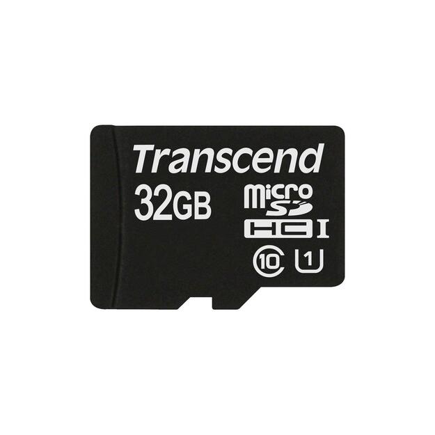 Atminties kortelė MEMORY MICRO SDHC 32GB UHS-I/CLASS10 TS32GUSDCU1 TRANSCEND 1