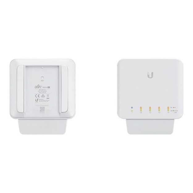 UBIQUITI USW-Flex Ubiquiti USW-Flex 5 x Gigabit UniFi switch (1x PoE In, 4x PoE+/48V PoE out 46W)