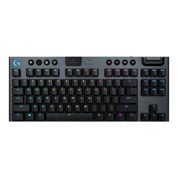 Belaidė klaviatūra LOGITECH G915 TKL LIGHTSPEED Wireless RGB Mechanical Gaming TACTILE SWITCH US INT