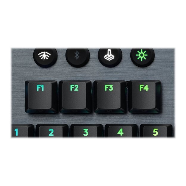 Belaidė klaviatūra LOGITECH G915 TKL LIGHTSPEED Wireless RGB Mechanical Gaming TACTILE SWITCH US INT