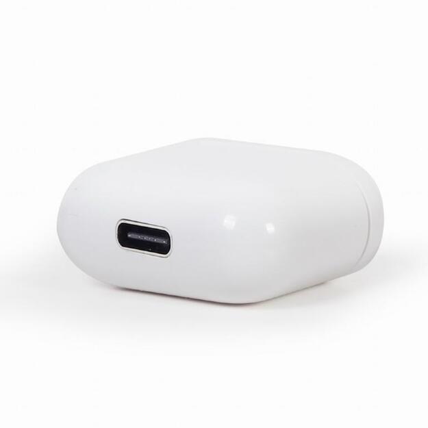 Ausinės BLUETOOTH VALLETTA/WHITE TWS-MLA-GW GEMBIRD