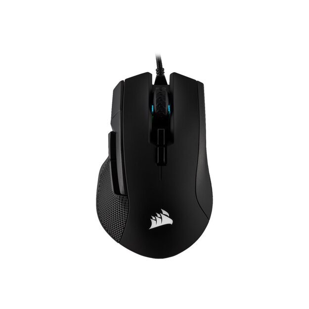 Kompiuterinė pelė belaidė CORSAIR IRONCLAW Gaming SLISPSTREAM WIRELESS Black Backlit RGB LED 18000 DPI (EU)