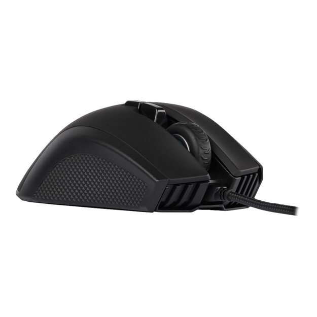 Kompiuterinė pelė belaidė CORSAIR IRONCLAW Gaming SLISPSTREAM WIRELESS Black Backlit RGB LED 18000 DPI (EU)