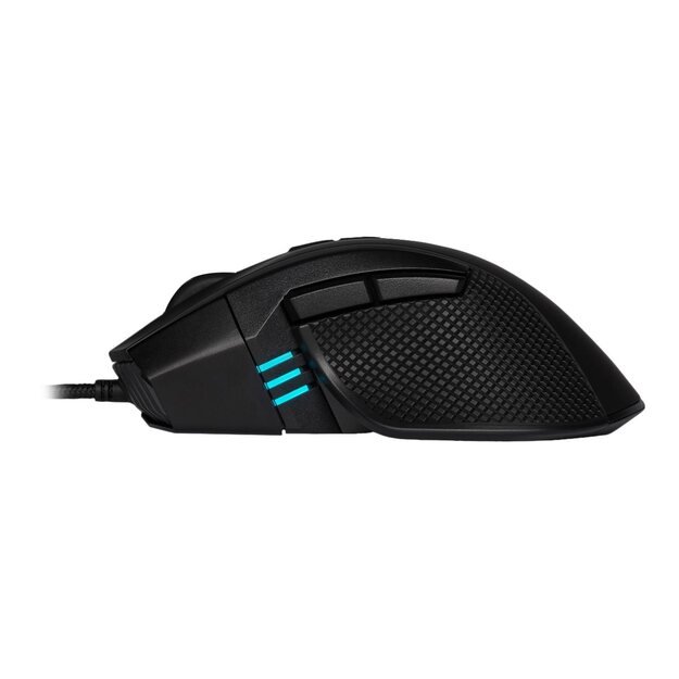 Kompiuterinė pelė belaidė CORSAIR IRONCLAW Gaming SLISPSTREAM WIRELESS Black Backlit RGB LED 18000 DPI (EU)