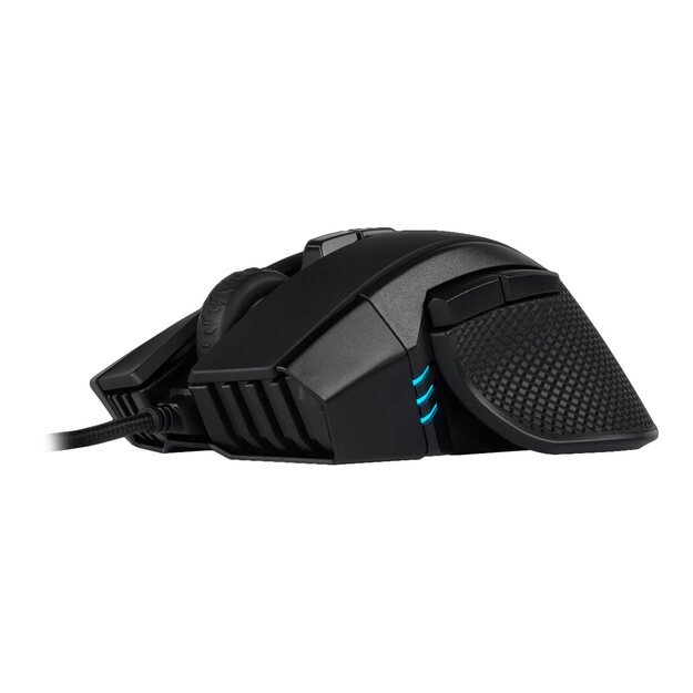 Kompiuterinė pelė belaidė CORSAIR IRONCLAW Gaming SLISPSTREAM WIRELESS Black Backlit RGB LED 18000 DPI (EU)
