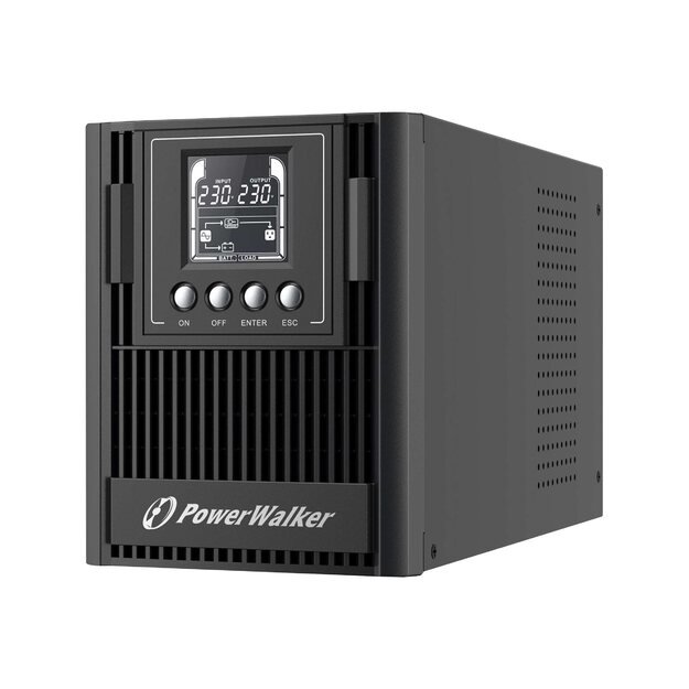 POWER WALKER UPS On-Line 1000VA AT 3x FR Out USB/RS-232 LCD Tower EPO