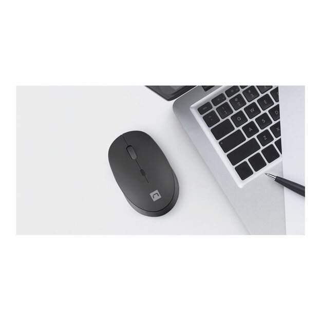 Kompiuterinė pelė belaidė NATEC Wireless Harrier 2 1600DPI Bluetooth 5.1 black