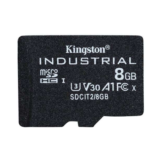 Atminties kortelė su adapteriu MICRO SDHC 8GB UHS-I/W/A SDCIT2/8GB KINGSTON 6