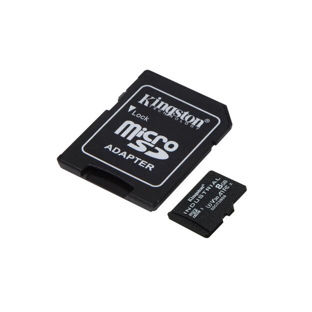 Atminties kortelė su adapteriu MICRO SDHC 8GB UHS-I/W/A SDCIT2/8GB KINGSTON 5