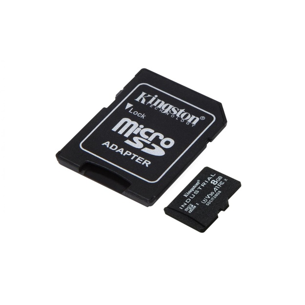 Atminties kortelė su adapteriu MICRO SDHC 8GB UHS-I/W/A SDCIT2/8GB KINGSTON