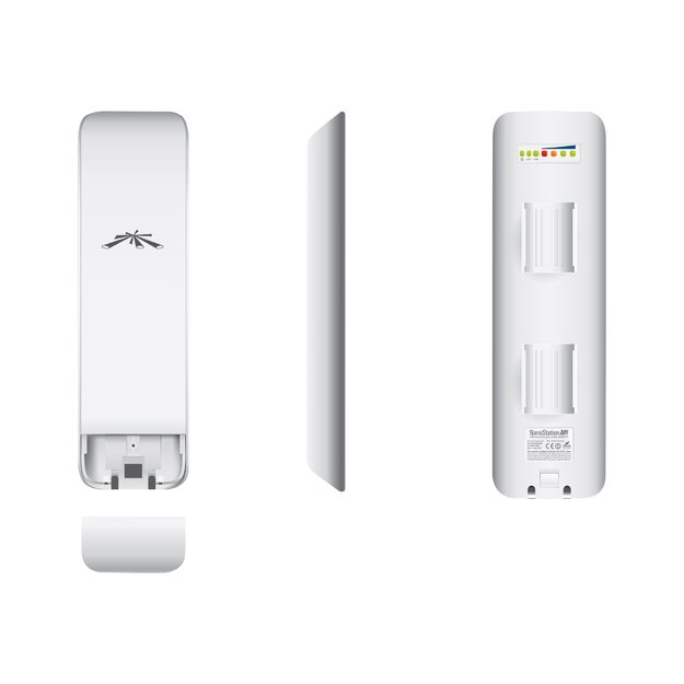 Bevielis ryšio tinklas (CPE) UBIQUITI NSM5 Ubiquiti NanoStation M5 5GHz AirMax 802.11a/n 16 dBi Antenna 27 dBm