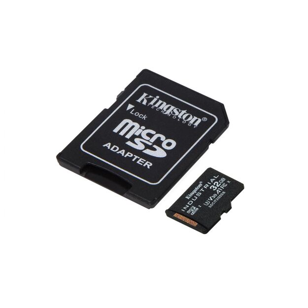 Atminties kortelė su adapteriu MICRO SDHC 32GB UHS-I/W/A SDCIT2/32GB KINGSTON
