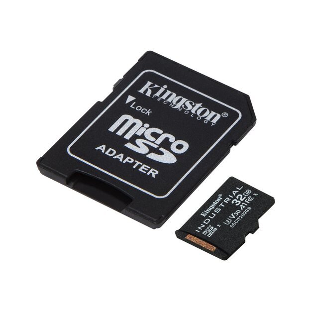 Atminties kortelė su adapteriu MICRO SDHC 32GB UHS-I/W/A SDCIT2/32GB KINGSTON