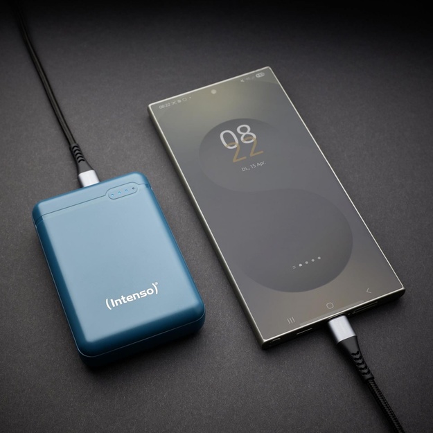 Išorinė baterija USB 10000MAH/PETROL XS10000 INTENSO