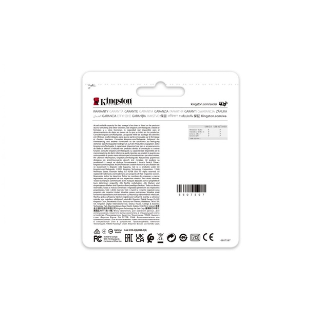 MEMORY DRIVE FLASH USB3.2/64GB DTXM/64GB KINGSTON