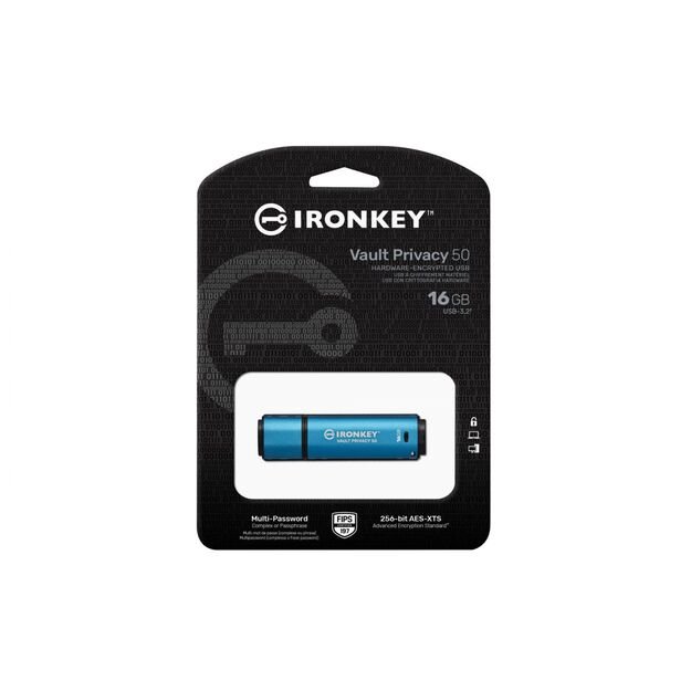 MEMORY DRIVE FLASH USB3.2 16GB/IKVP50/16GB KINGSTON 10