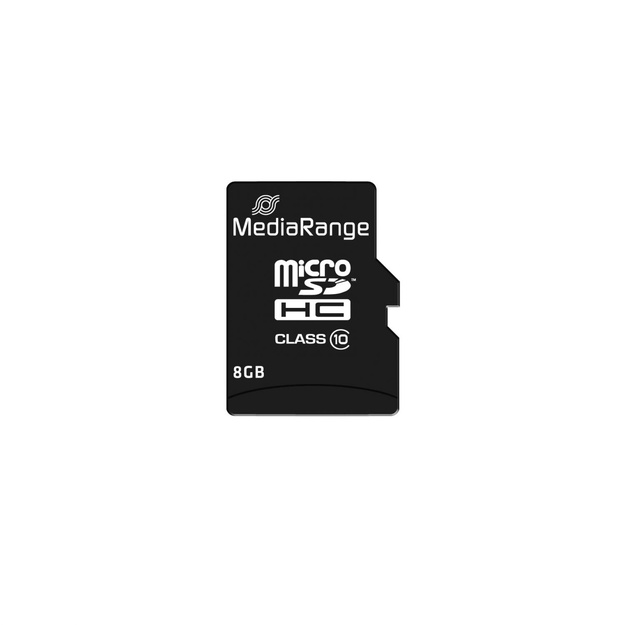 MEMORY MICRO SDHC 8GB C10/W/ADAPTER MR957 MEDIARANGE