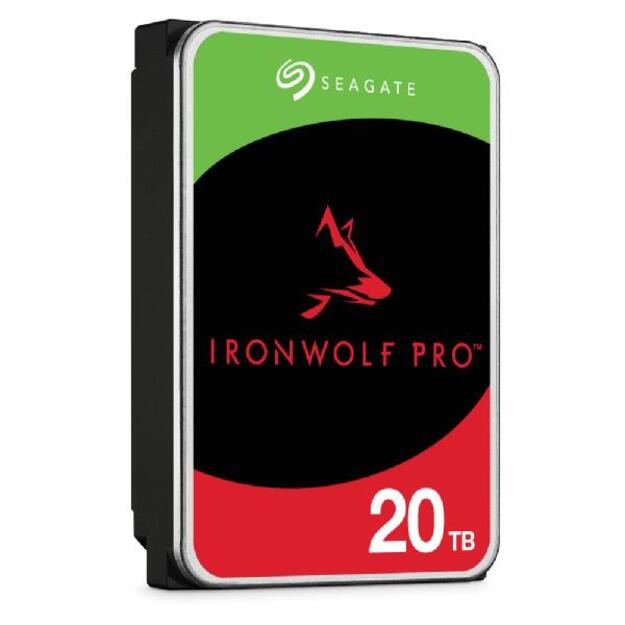 HDD|SEAGATE|IronWolf Pro|20TB|SATA|256 MB|7200 rpm|3,5 |ST20000NT001
