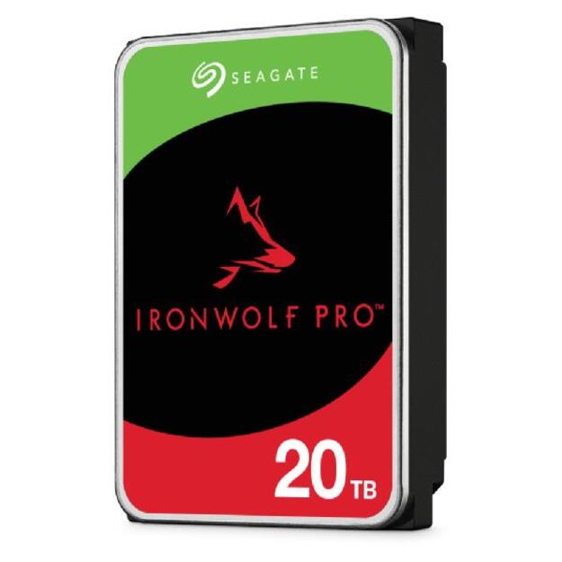 HDD|SEAGATE|IronWolf Pro|20TB|SATA|256 MB|7200 rpm|3,5 |ST20000NT001