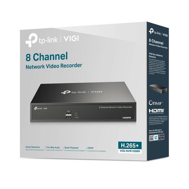 Vaizdo įrašymo įrenginys 8CH VIGI NVR1008H TP-LINK 3