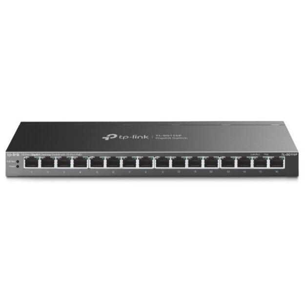 NET SWITCH 16PORT 1000M POE+/TL-SG116P TP-LINK