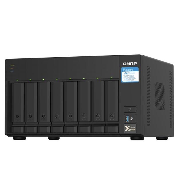 NAS STORAGE TOWER 8BAY/NO HDD TS-832PX-4G QNAP