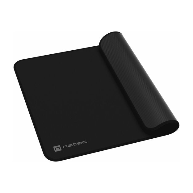 NATEC Mousepad Colors Series Obsidian black 300x250mm