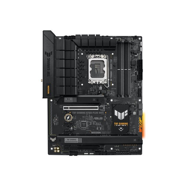 ASUS TUF GAMING B760-PLUS WIFI LGA 1700 4DDR5 ATX 4xSATA MB 1xHDMI 2.1 1xDP 1.4 3xM.2