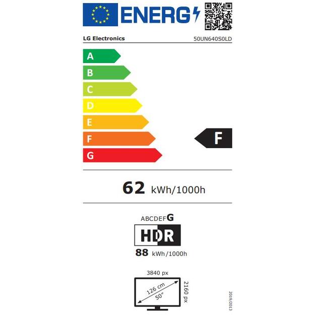 DISPLAY LCD 50 /50UN640S0LD LG