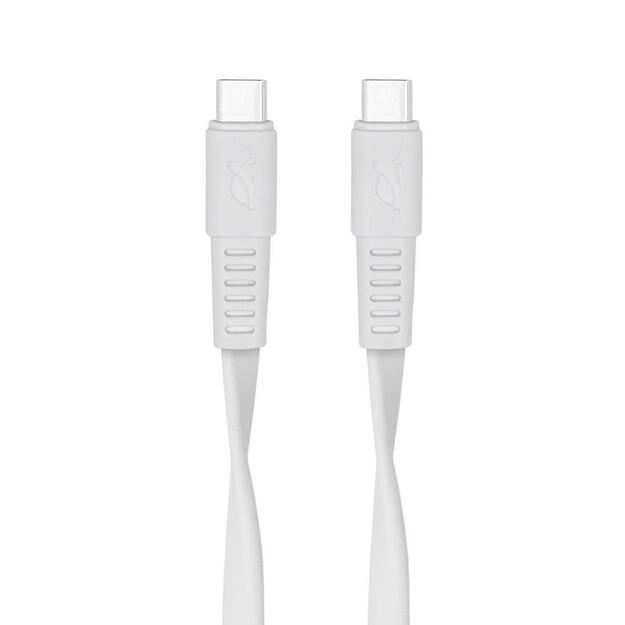 CABLE USB-C TO USB-C 2.1M/WHITE PS6005 WT21 RIVACASE