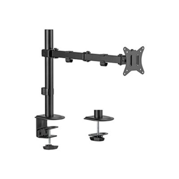 GEMBIRD MA-D1-01 Adjustable desk display mounting arm -rotate tilt swivel- 17-32inch up to 9 kg