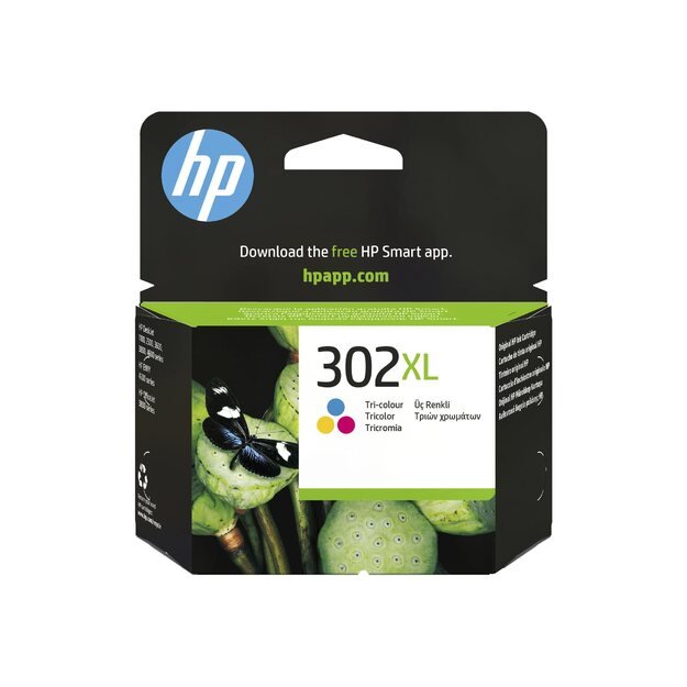 HP 302 XL Tri-color ink 330 pages 30