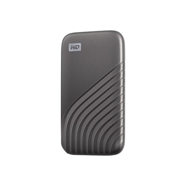 External SSD|WESTERN DIGITAL|My Passport|1TB|USB-C|Write speed 1000 MBytes/sec|Read speed 1050 MBytes/sec|WDBAGF0010BGY-WESN