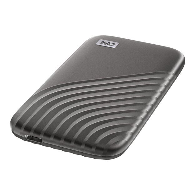 External SSD|WESTERN DIGITAL|My Passport|1TB|USB-C|Write speed 1000 MBytes/sec|Read speed 1050 MBytes/sec|WDBAGF0010BGY-WESN