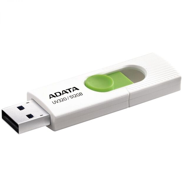 MEMORY DRIVE FLASH USB3 512GB/WHITE AUV320-512G-RWHGN ADATA 5