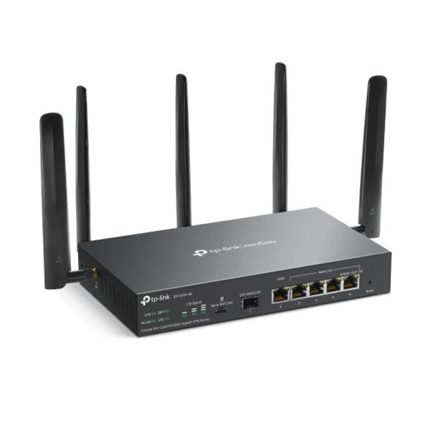 Maržrutizatorius 1000M 6PORT VPN OMADA 4G+ ER706W-4G TP-LINK