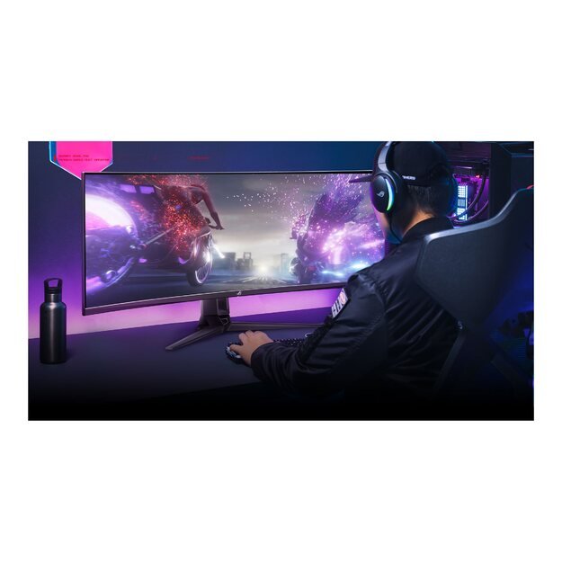 ASUS ROG Swift OLED PG49WCD 49inch OLED Curved 1800R 5120x1440 250cd/m2 0.03ms HDMI DP USB-C 2xUSB 3.2 G1 Type A 2xUSB 2.0 Type A