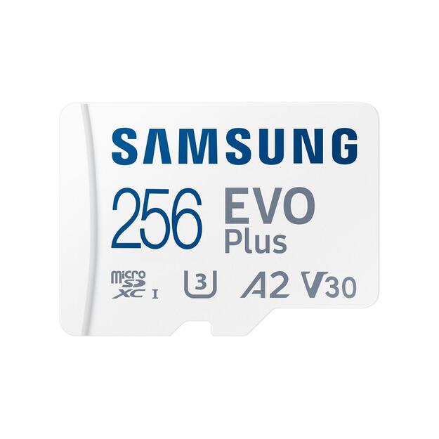 MEMORY MICRO SDXC EVO+ 256GB/V30 W/A MB-MC256SA/EU SAMSUNG