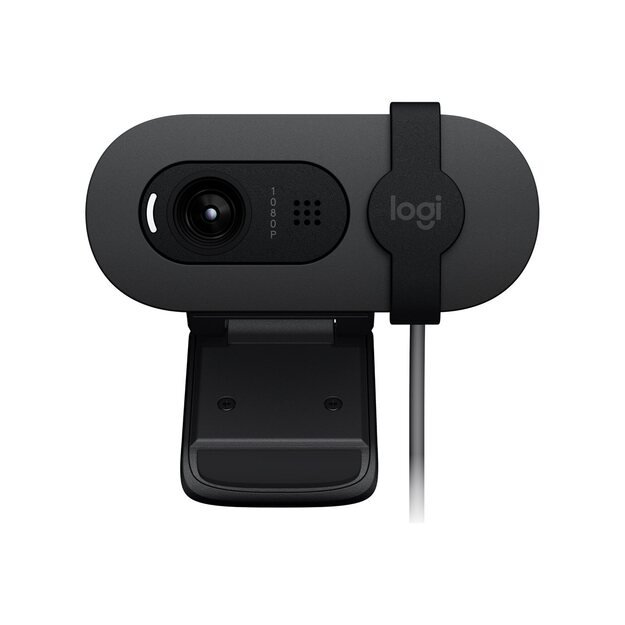 LOGITECH WEBCAM - Brio 105 Full HD 1080p Webcam - GRAPHITE - USB - N/A - EMEA28-935
