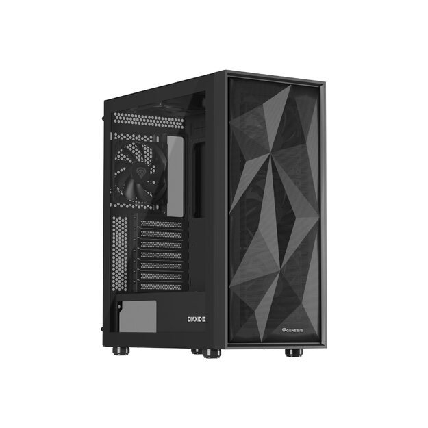 NATEC Genesis PC Case Diaxid 605F black