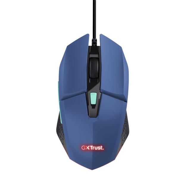 MOUSE USB OPTICAL BLUE/GXT109B FELOX 25067 TRUST 6