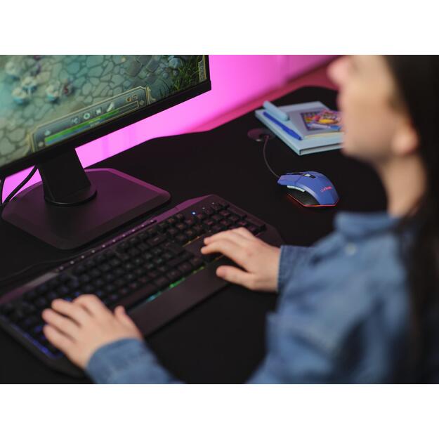 MOUSE USB OPTICAL BLUE/GXT109B FELOX 25067 TRUST 10