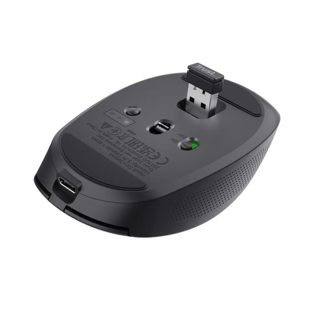 MOUSE USB OPTICAL WRL OZAA/24819 TRUST 8