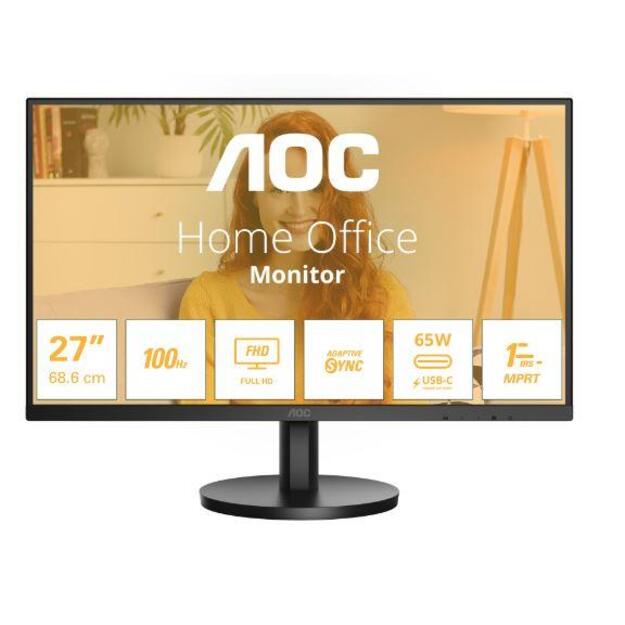 LCD Monitor|AOC|27B3CA2|27 |Business|Panel IPS|1920x1080|16:9|100 Hz|Matte|1 ms|Speakers|Tilt|27B3CA2