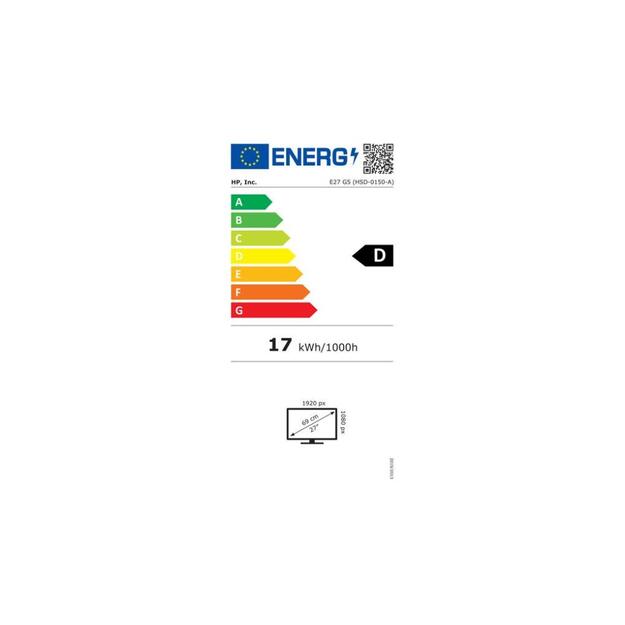 LCD Monitor|HP|E27 G5|27 |Business|Panel IPS|1920x1080|16:9|5 ms|6N4E2AA