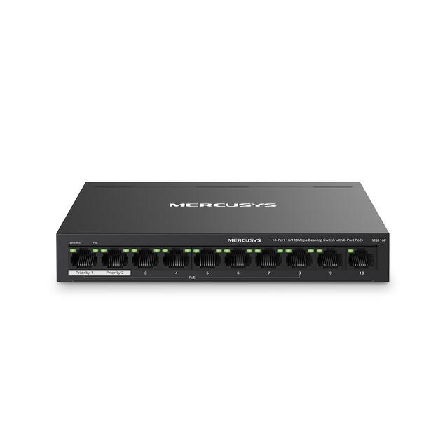 NET SWITCH 10PORT 10/100M/MS110P MERCUSYS