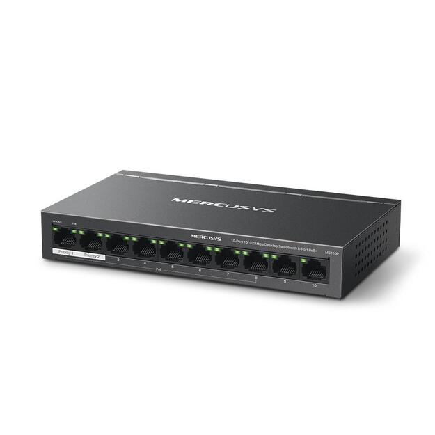 NET SWITCH 10PORT 10/100M/MS110P MERCUSYS