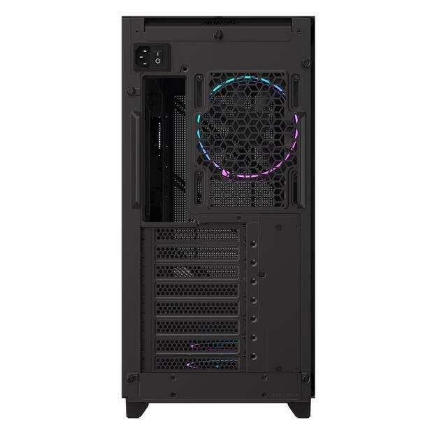 Case|GIGABYTE|AORUS C400 GLASS|MidiTower|Case product features Transparent panel|ATX|MicroATX|MiniITX|Colour Black|GB-AC400G