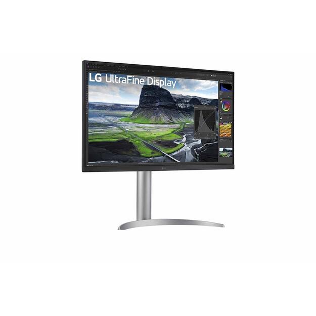 LCD Monitor|LG|27UQ850V-W|27 |Business/4K|Panel IPS|3840x2160|16:9|60 Hz|5 ms|Speakers|Pivot|Height adjustable|Tilt|27UQ850V-W 6